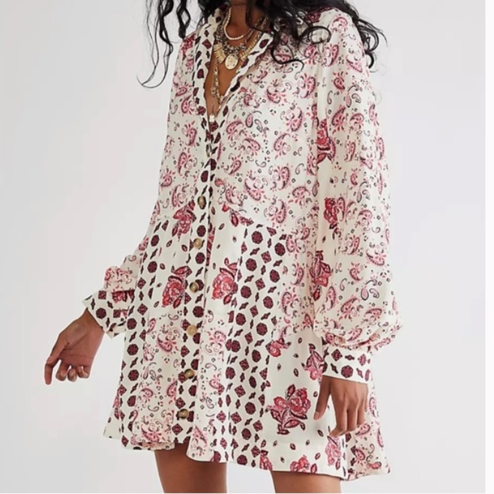 Nwot Free People Sylvie Mini Dress
